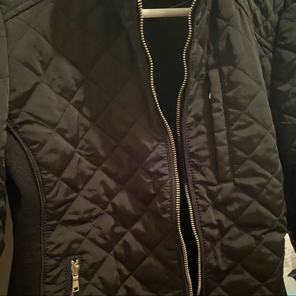 ZARA BLACK BOMBER JACKET BRAND NEW - Picture 4 of 5